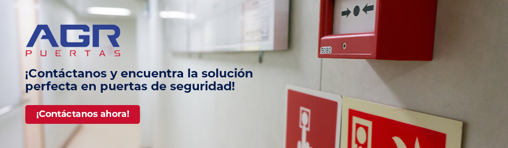 Descubre como Puertas AGR mejora la seguridad en cualquier plan de evacuación. Contáctanos.