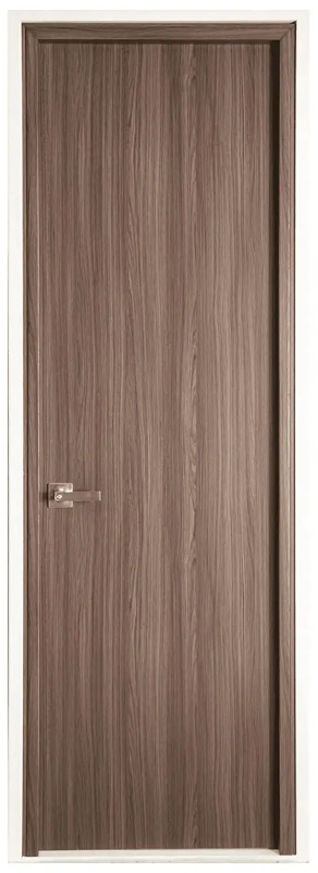 Ejemplo de puertas con acabado laminado.
